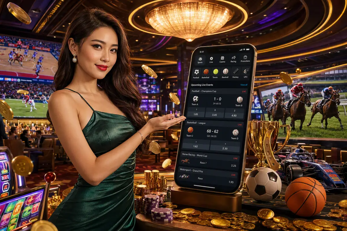 mekdi88b Casino suasana meja langsung dealer